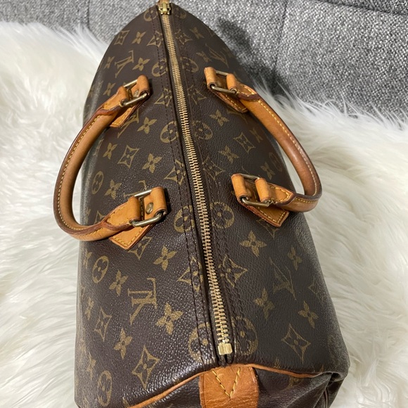 SOLD ON IG. LOUIS VUITTON SPEEDY 35 monogram - Picture 5 of 16
